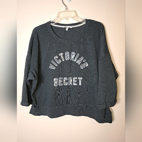 VICTORIA'S SECRET SQUIN XL SWEATER - Picture 1 of 8